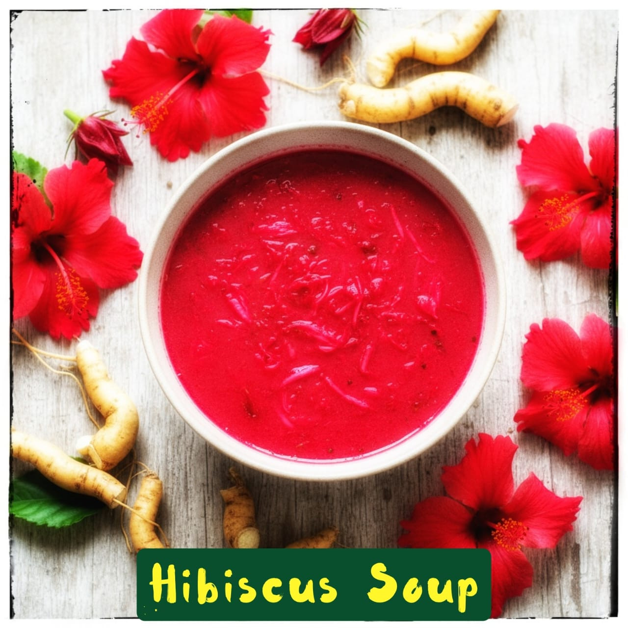 Hibiscus Soup.