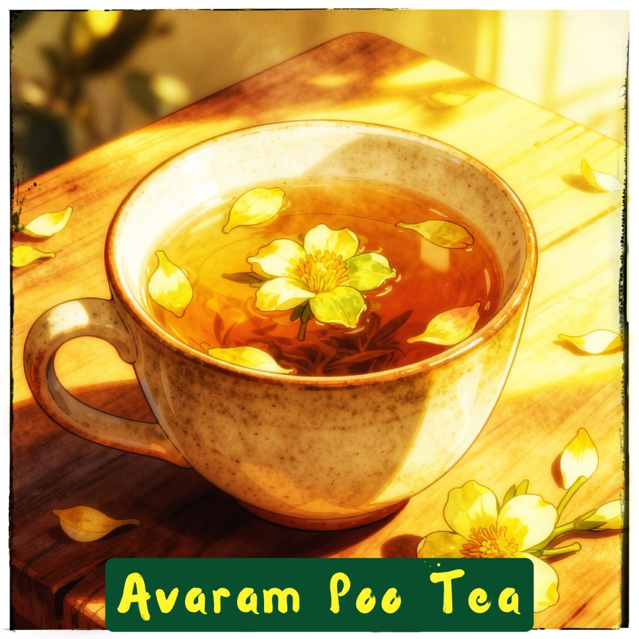 Avaram poo Tea