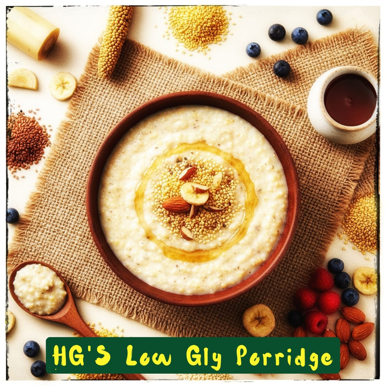 HG'S Low Gly Porridge - 250 gm