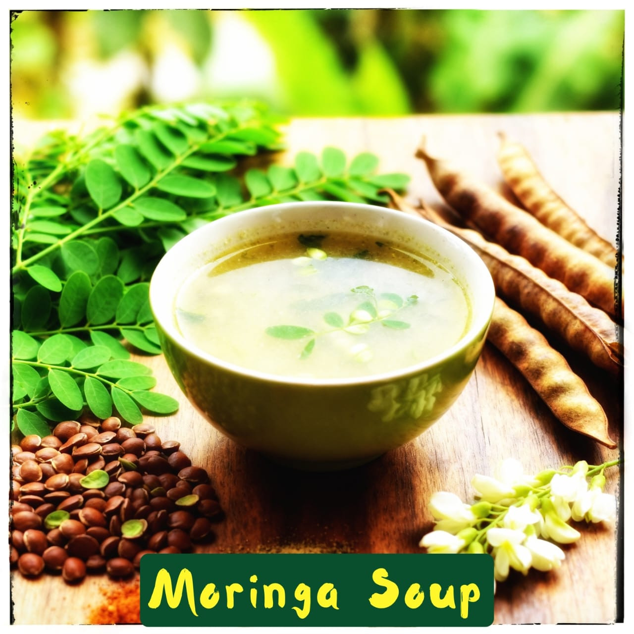 Moringa Leaf Soup.