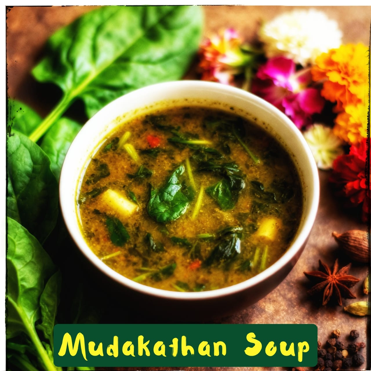 Mudakathan Keerai Soup.